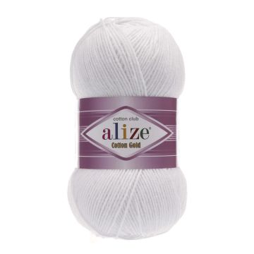alize cotton gold renk kodu  55 (beyaz)