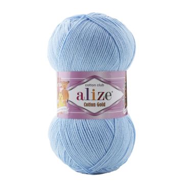 alize cotton gold 728(porselen mavisi)