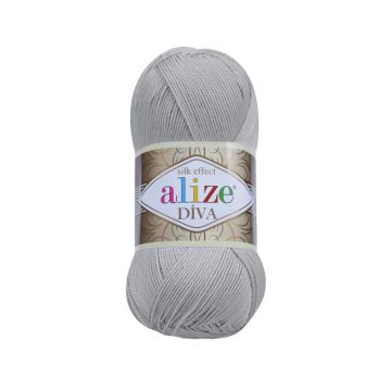 alize diva 355(gümüşi)